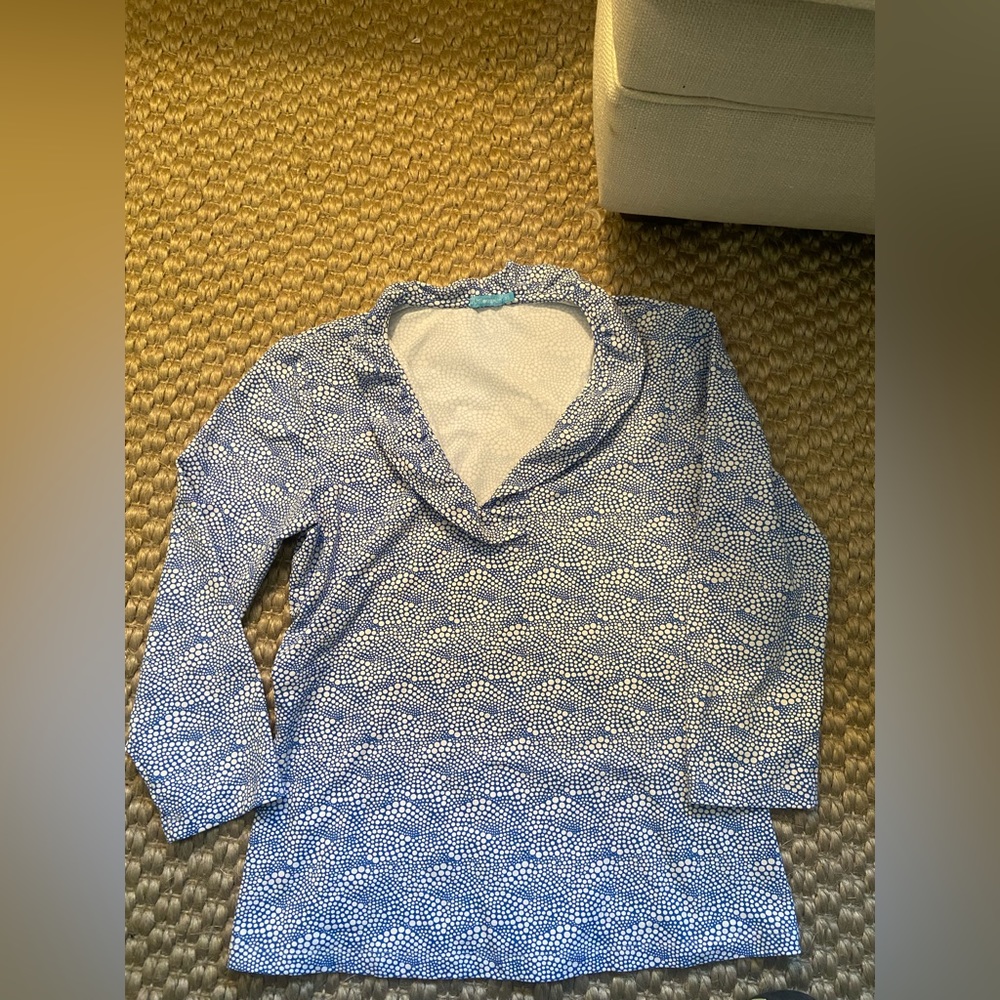 Beautiful 3/4 sleeve J.McLaughlin top